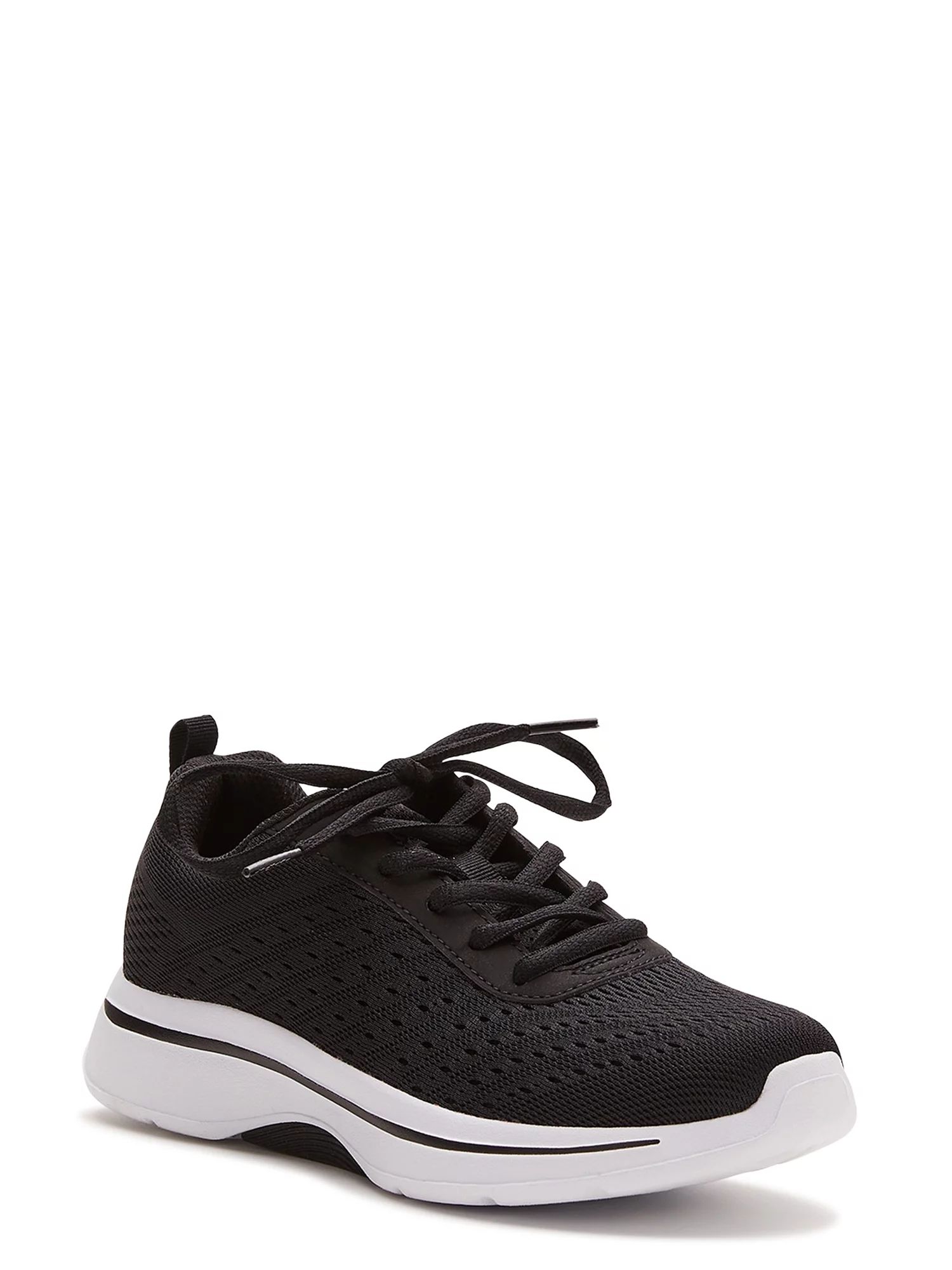 Athletic Works Women's Comfort Lace Up Sneaker, Wide Width Available | Walmart (US)