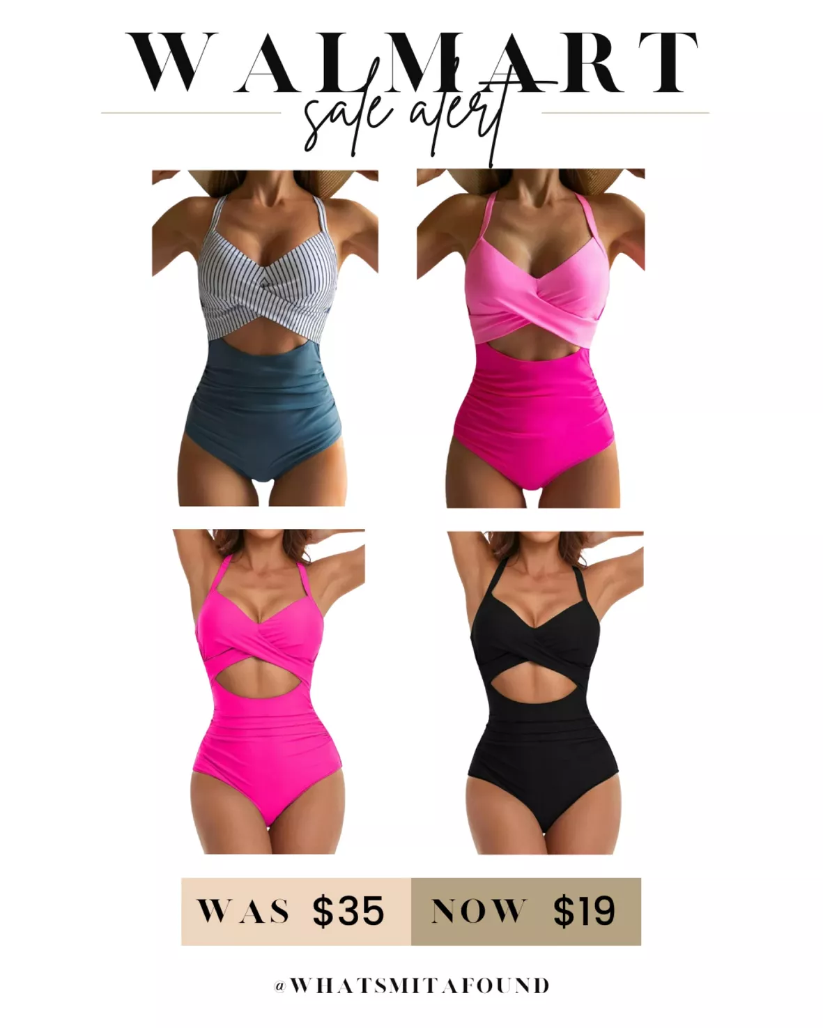 Cutout one-piece swimsuits