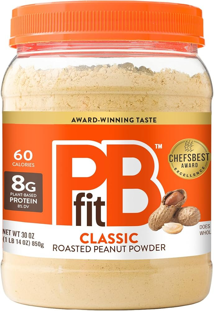 Amazon.com: PBfit 30 Ounce Classic Peanut Butter Powder, Powdered Peanut Butter Spread From Real ... | Amazon (US)
