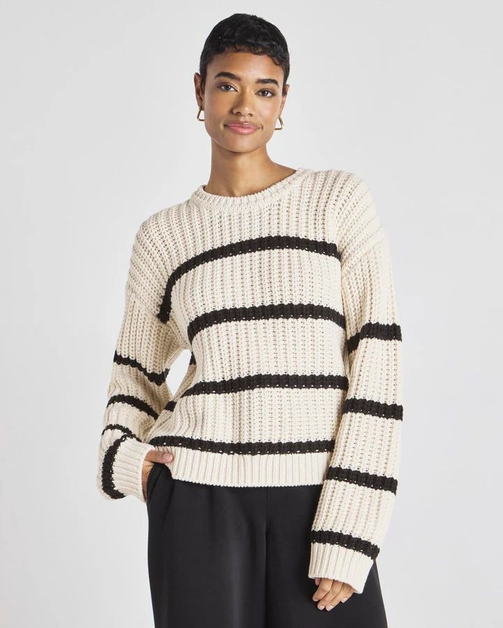 Splendid x @Cellajaneblog Stripe Sweater | Splendid