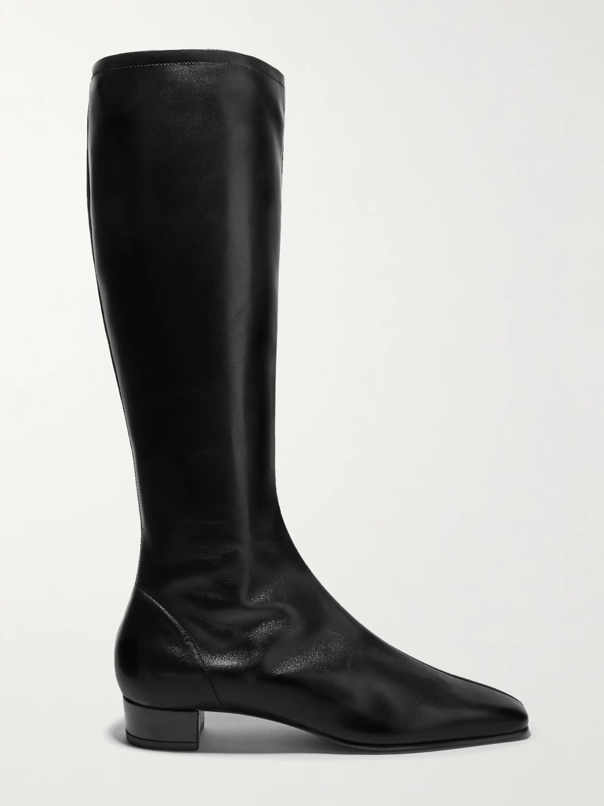 Edie leather knee boots | NET-A-PORTER (UK & EU)