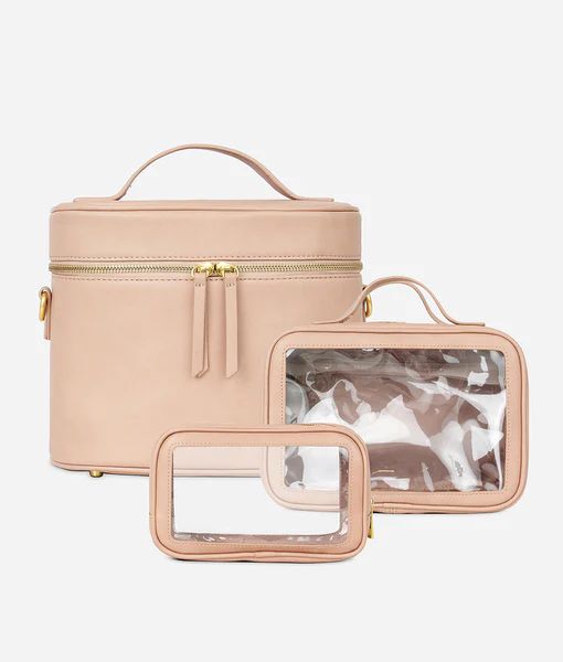 The Travel Accessory Bundle - Warm Blush | Fawn Design