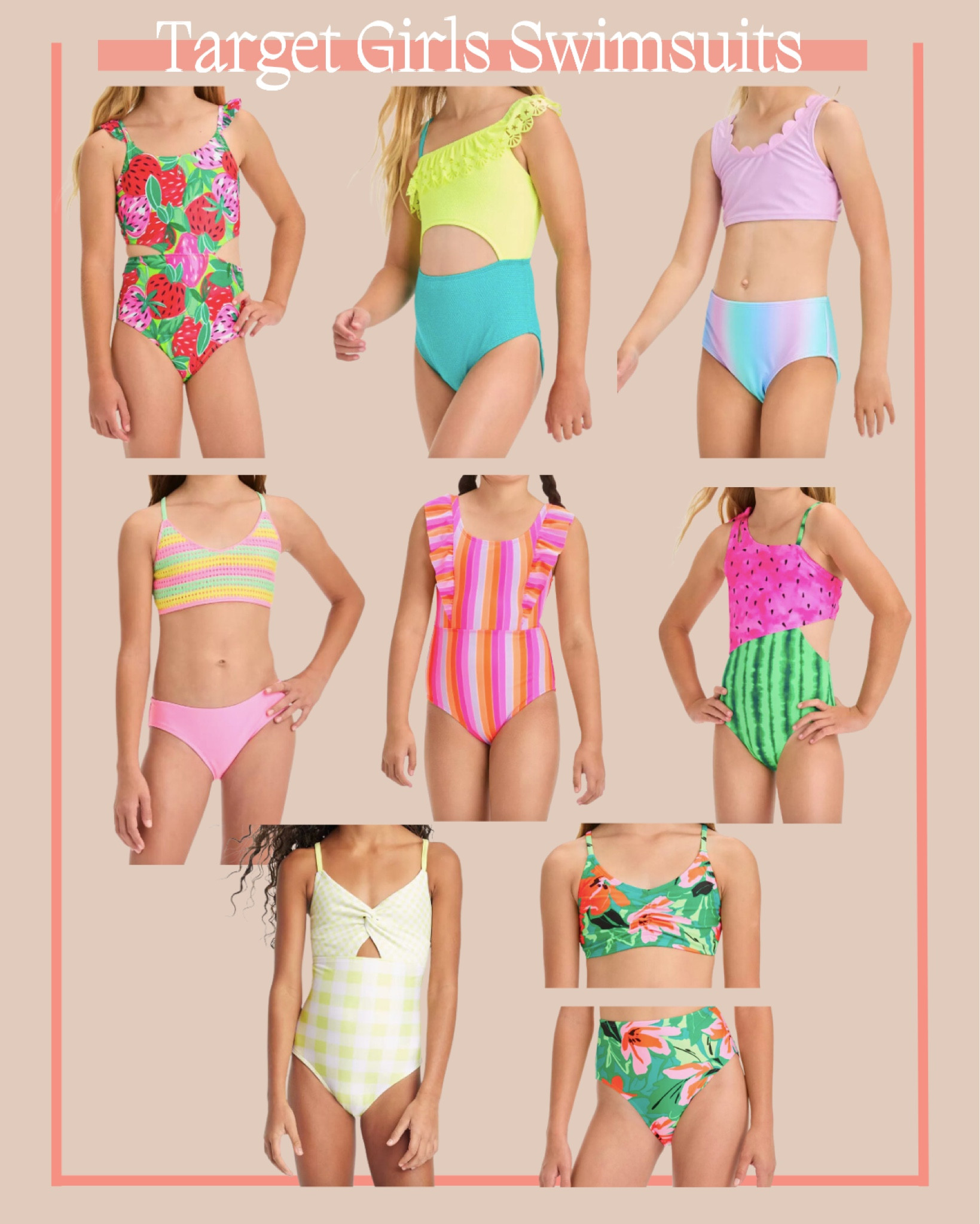 My littles LOVE target swim!! All on SALE! 

#LTKxTarget #LTKkids #LTKswim