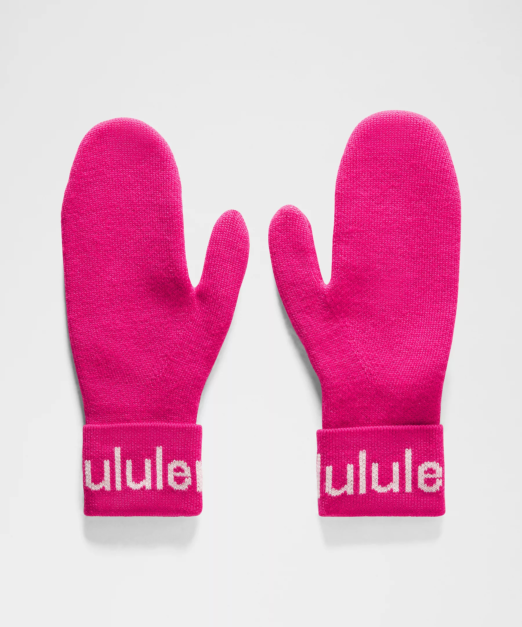 Wordmark Merino Wool Mittens | Lululemon (US)