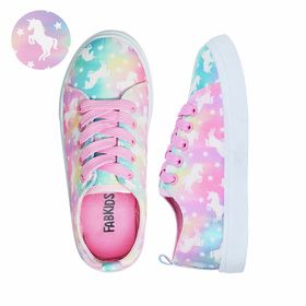 Marble Unicorn Lace Up Sneaker | FabKids