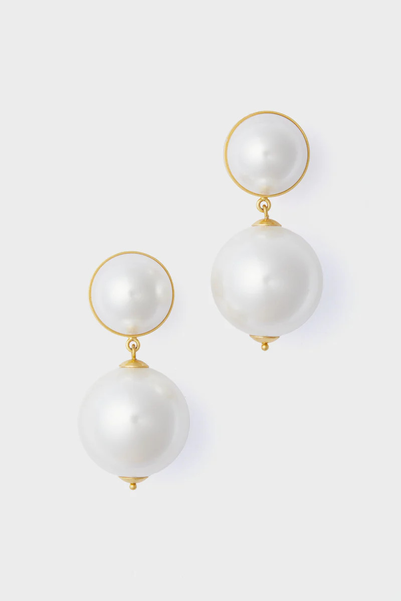 Pearl Lantern Earrings | Tuckernuck (US)