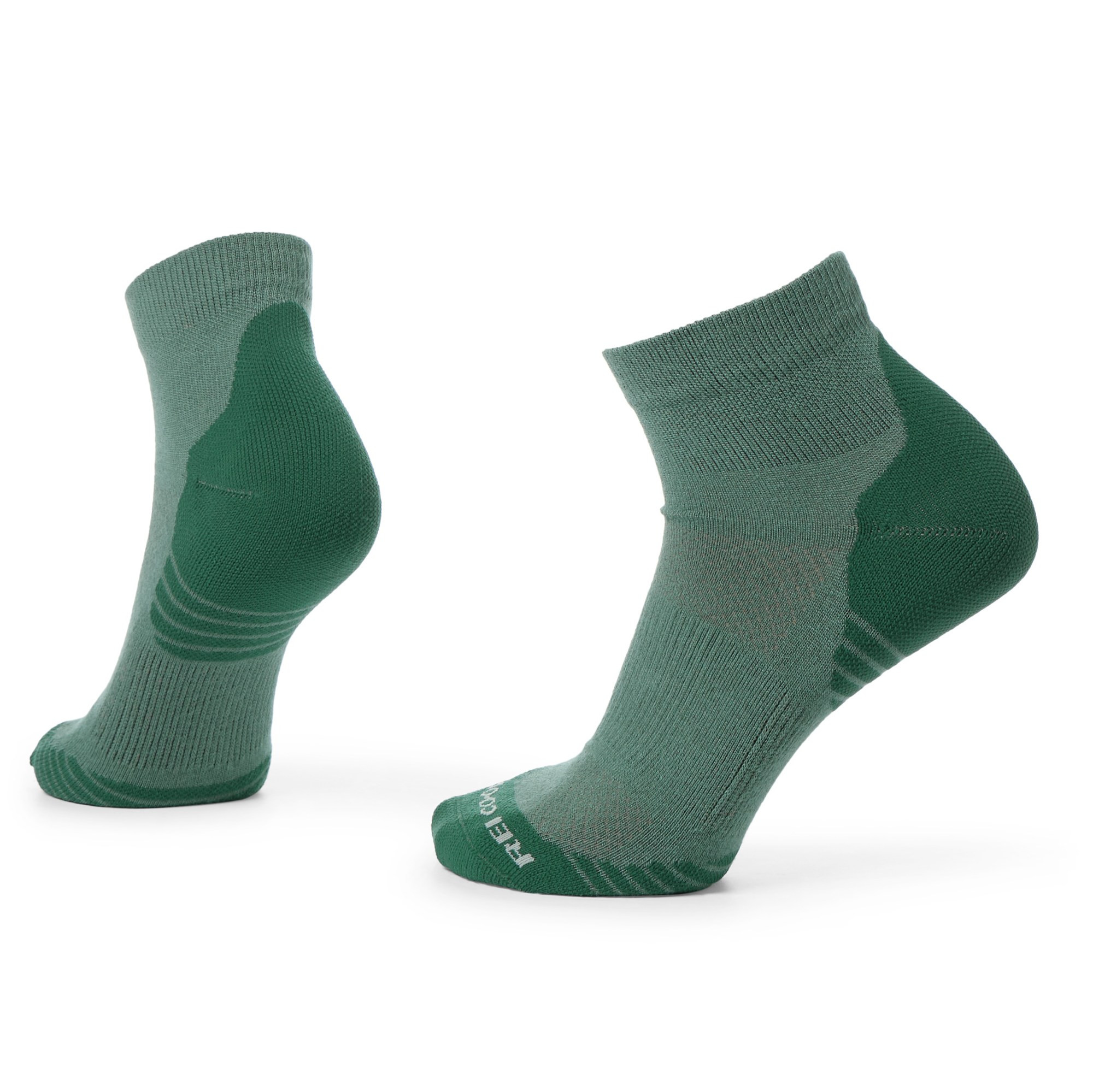 REI Co-op Flash COOLMAX Ultralight Quarter Socks Green S | REI