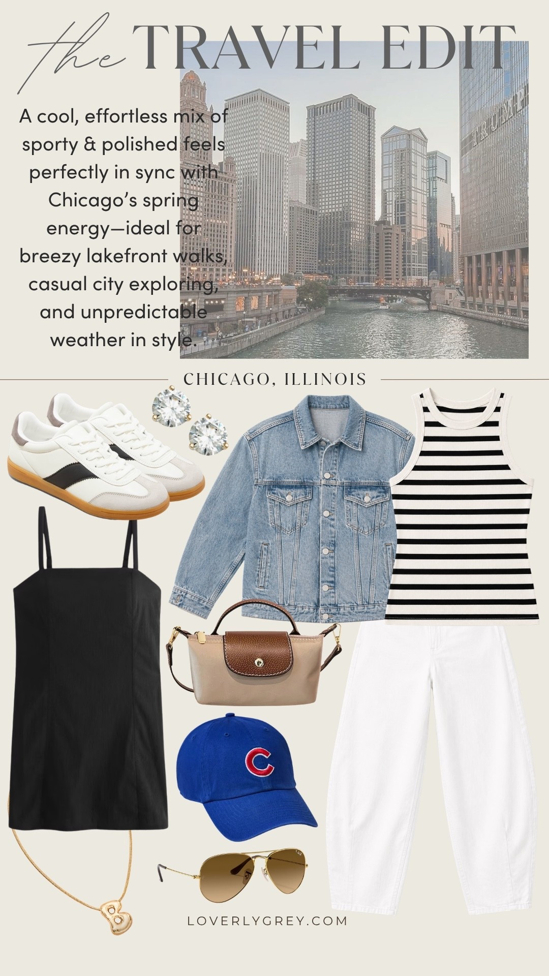 All of these pieces are perfect for a spring trip to Chicago 💕

Loverly Grey, Chicago outfit ideas, city outfit ideas, travel outfit ideas 

#LTKSeasonal #LTKTravel #LTKootd