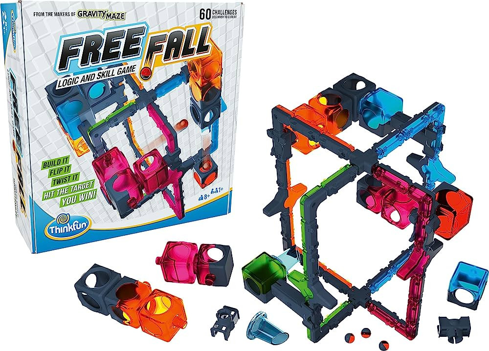 ThinkFun Freefall Logic and Skill STEM 3D Maze Game Toy for 8+ | Amazon (US)