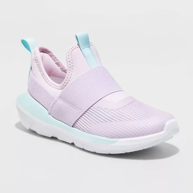 Kids' Silver Performance Pull-On Sneakers - All in Motion™ | Target