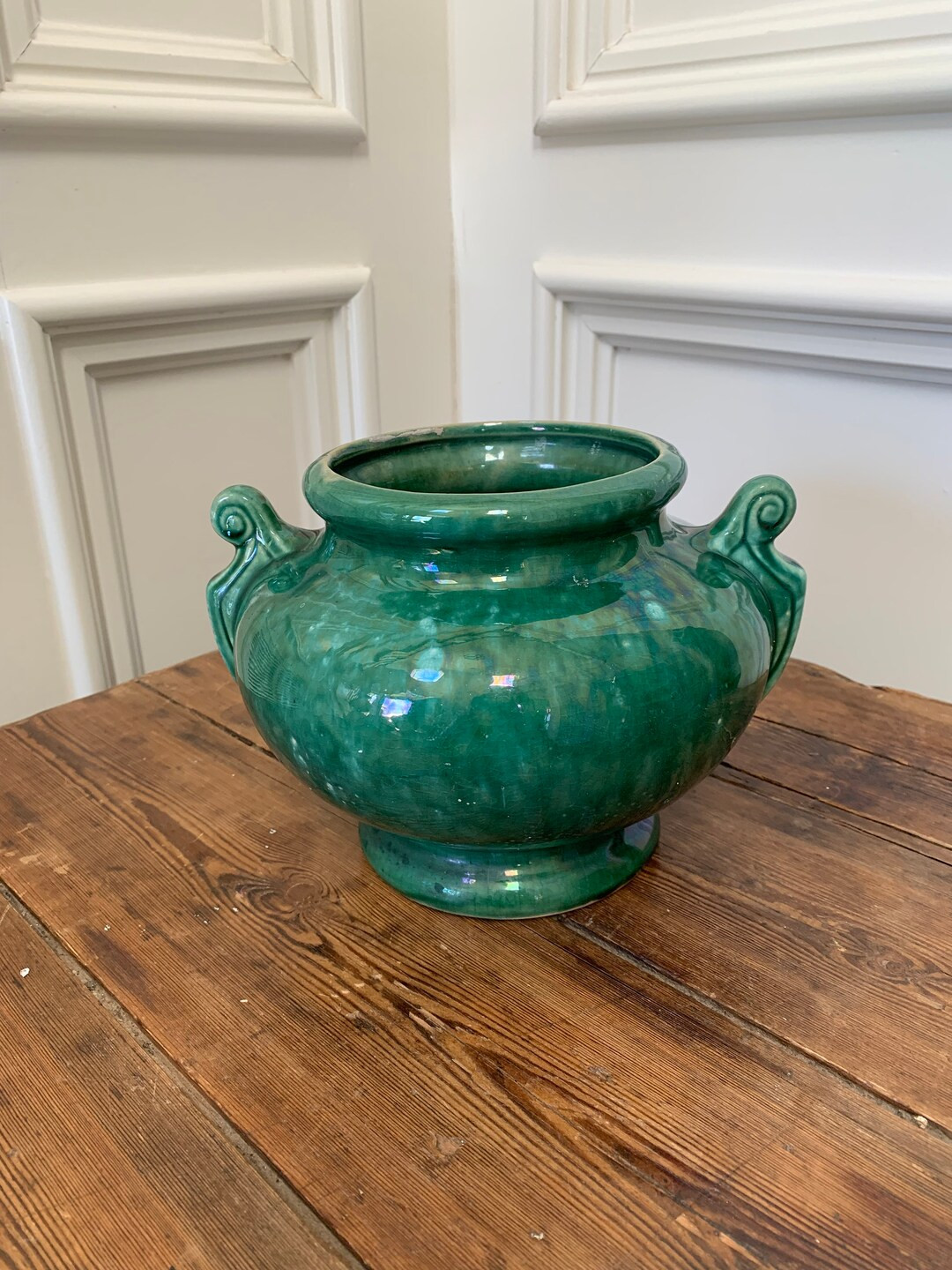 McCoy Green Onyx Urn Vase | Etsy (US)