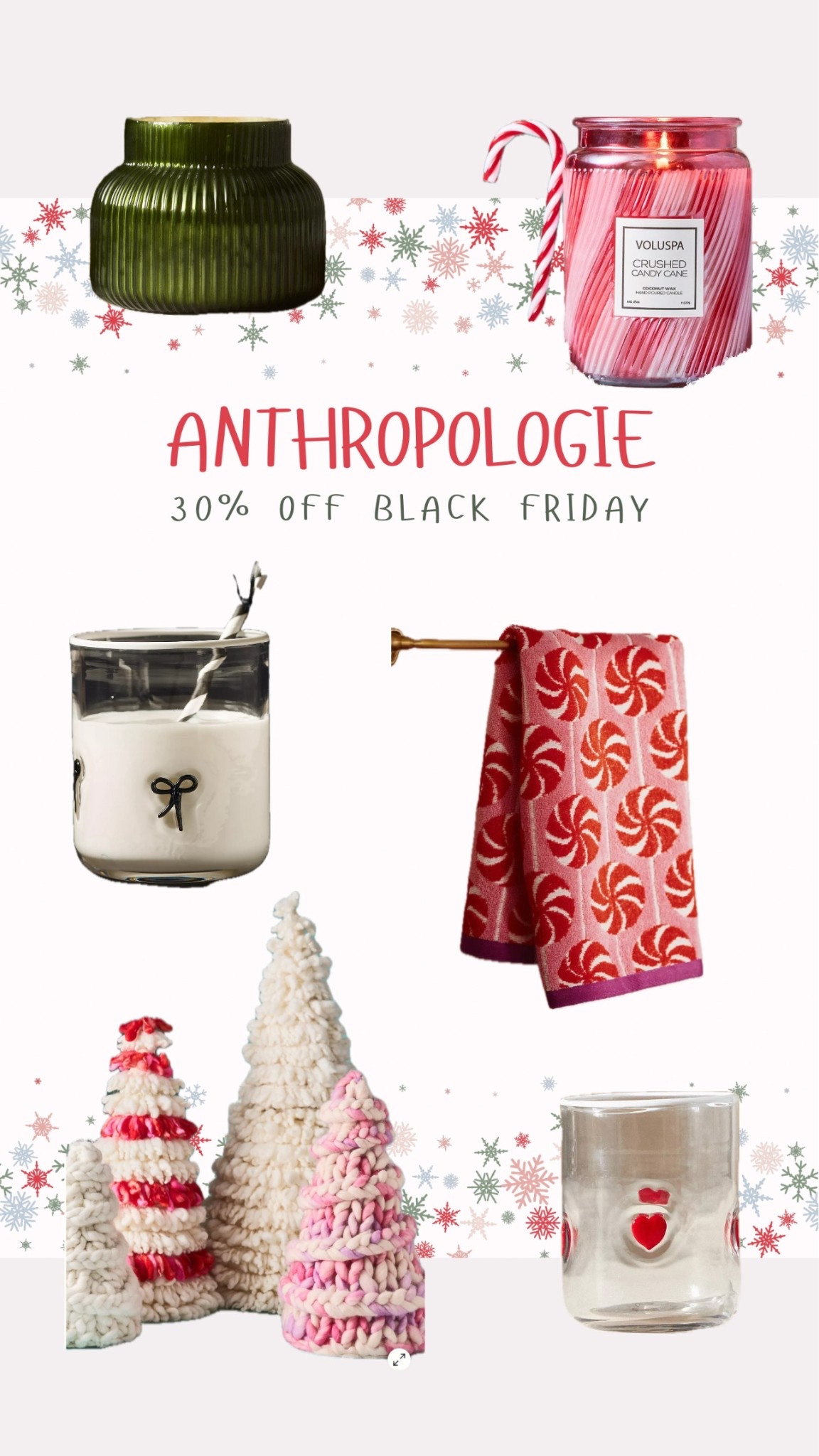 Anthropologie 30% off Black Friday sale ❤️🤍

#LTKHome #LTKGiftGuide #LTKHoliday