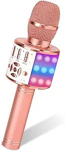 Amazmic Karaoke Microphone for Adults, Wireless Bluetooth Microphone for Singing Portable Karaoke... | Amazon (US)