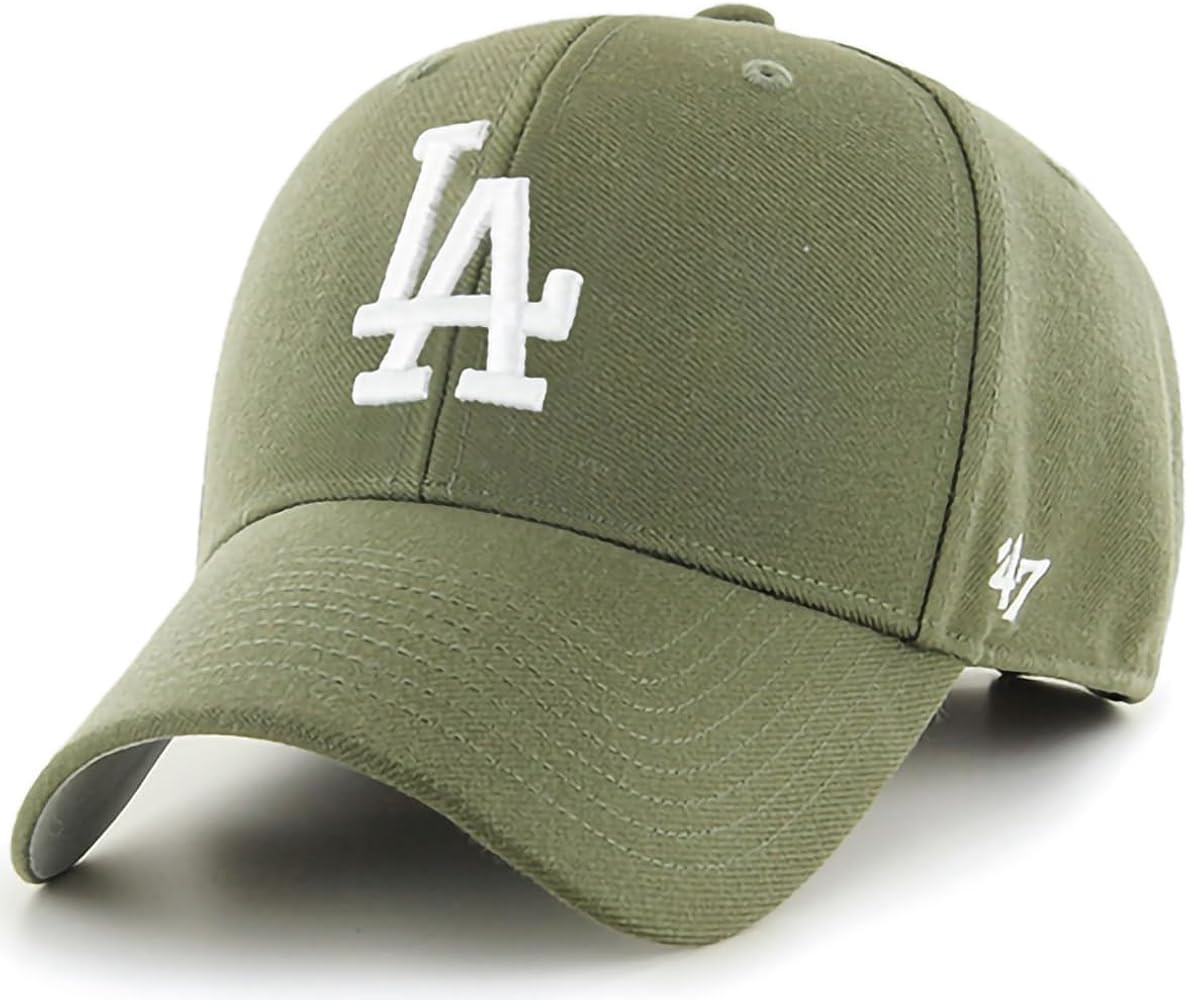 47 Brand MLB Sandalwood Team Color Primary Logo MVP Adjustable Structure Baseball Cap Hat, Adult ... | Amazon (US)