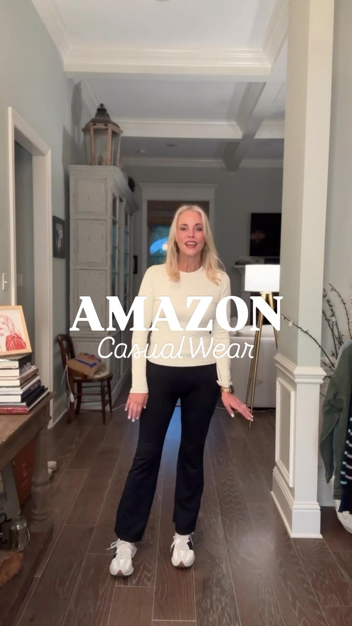 Casual wear that feels like a warm hug! ✨ Sharing my new Amazon finds from Baleaf—these fleece-lined flared yoga pants are cozy and stylish, perfect for chilly days. I’m wearing a size medium, and they fit like a dream! 

Paired with this quilted vest (sized up to a large, but a medium would have worked too!), it’s the ultimate layered look for errands, walks, or relaxing at home.

Who says comfy can’t be chic? 😌 Let me know which piece you’d wear first—pants, vest, or both?



#LTKOver40 #LTKFindsUnder50 #LTKMidsize