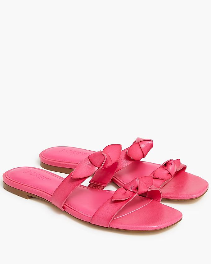 Knotted-bow sandals | J.Crew Factory