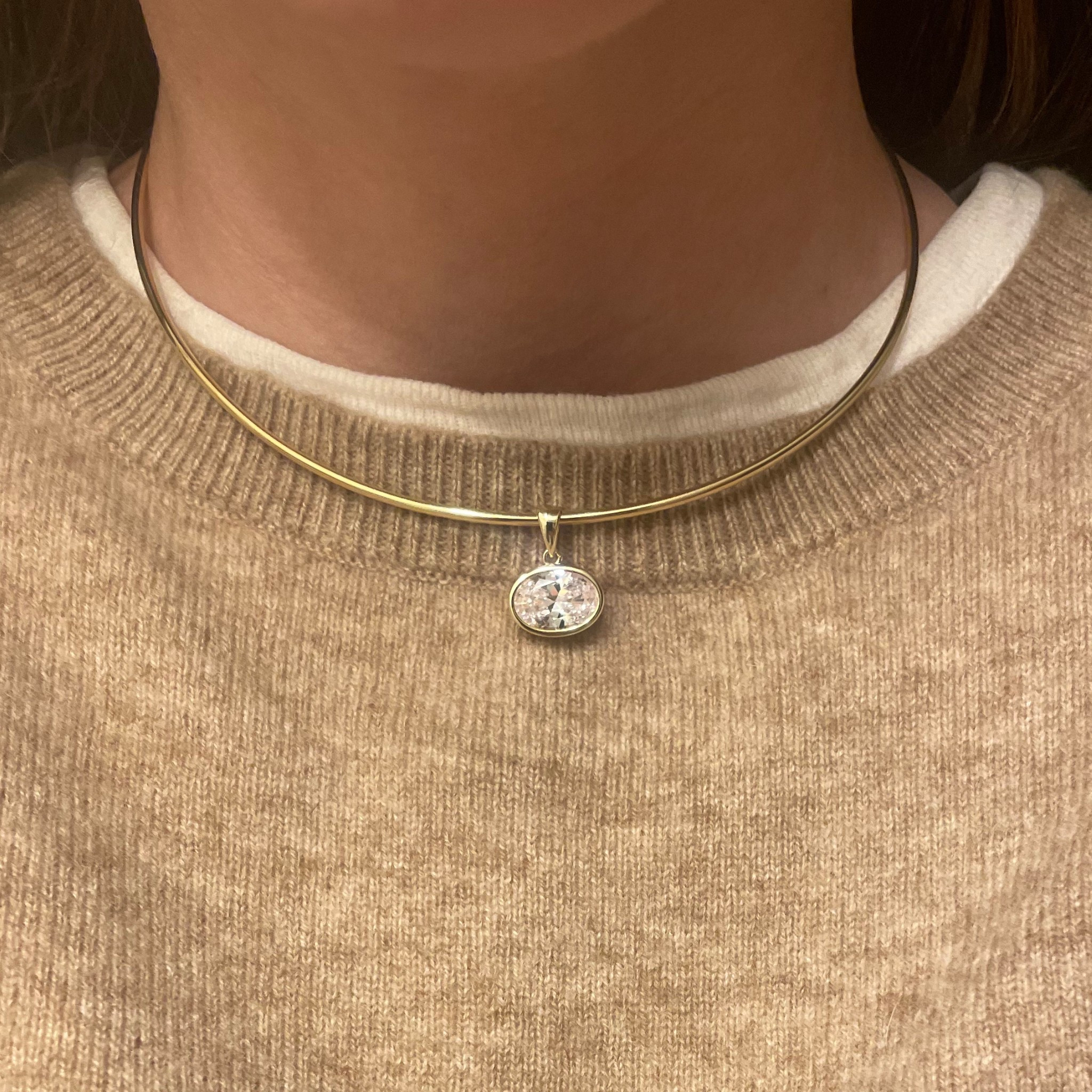 This gold oval bezel pendant choker is so pretty 😍 linking another super similar option from baublebar that also comes in silver! 

#LTKSeasonal #LTKSaleAlert #LTKFindsUnder50