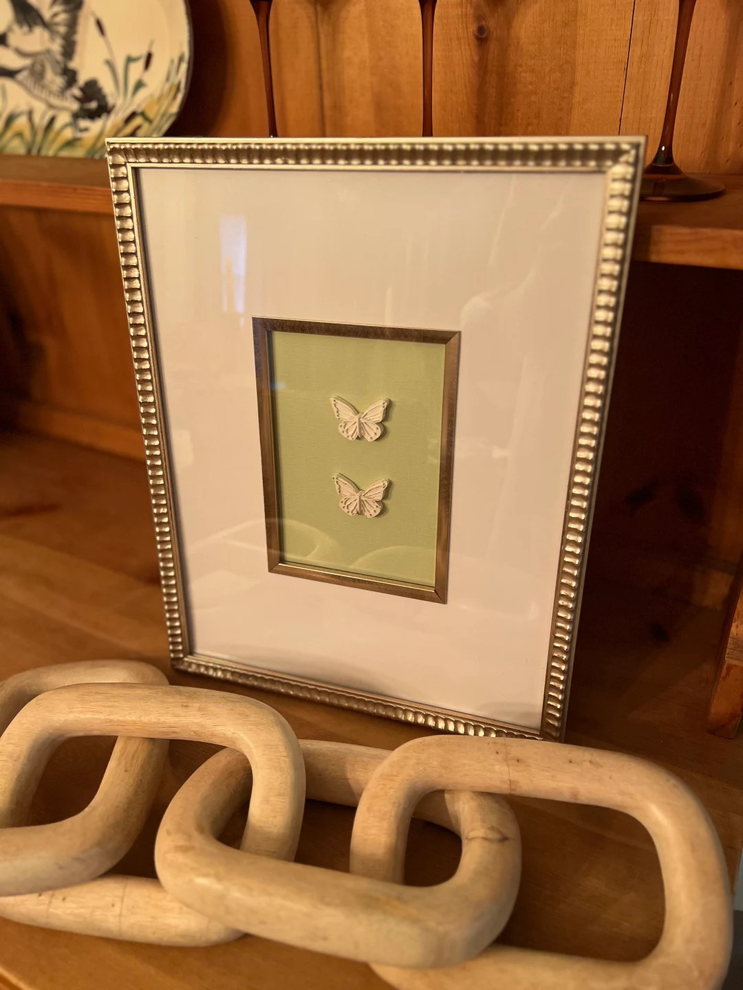 Framed Intaglio Art ~ Nursery Decor ~ Butterfly~ Baby Shower Gift - Etsy | Etsy (US)