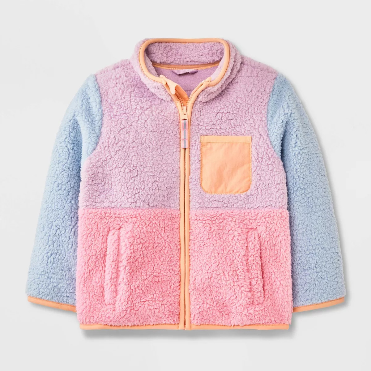 Toddler Girls' Full Zip Fleece Jacket - Cat & Jack™ | Target