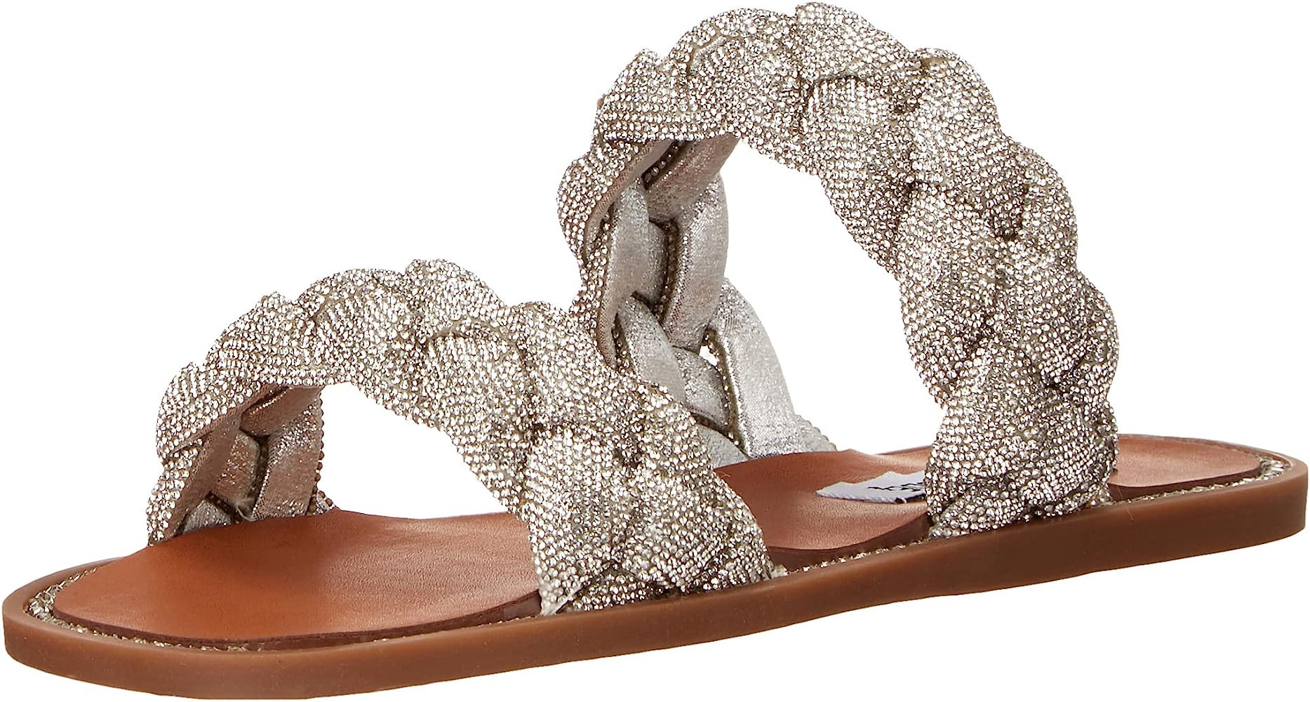 Steve Madden Women's Newbie Flat Sandal | Amazon (US)