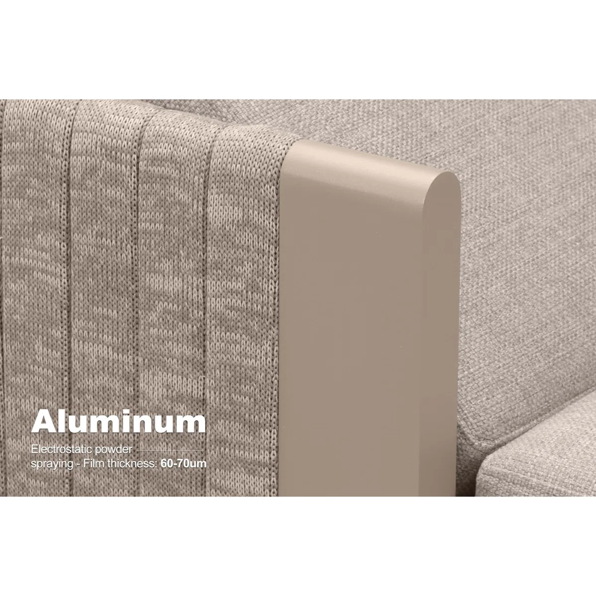 Outdoor Chaise Lounge With Cushion 2-Person Sunbed Lounge Adjustable Backrest Reclining Chairs | Wayfair North America