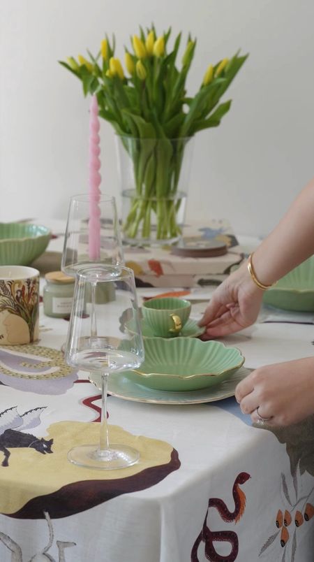 Easter Table Setting 🐣spring decor, spring home, Easter table, table decor, spring vibes, H&M home 

#LTKhome #LTKparties