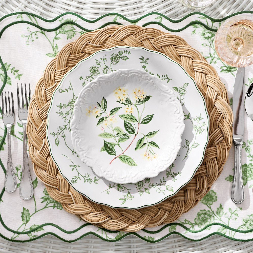 AERIN x Williams Sonoma Meadow Lace Salad Plates | Williams-Sonoma