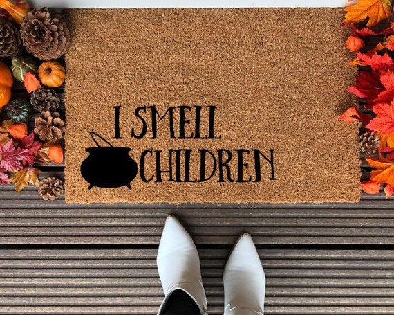 I Smell Children Doormat Halloween Doormat Halloween Decor - Etsy | Etsy (US)