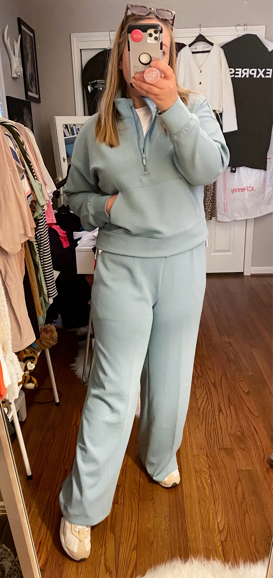Matching set, travel set, travel outfit, 
Target outfit, target style, Athleisure, pullover jacket, loungewear, 
half zip jacket, all in motion, lounge set 

#LTKFindsUnder50 #LTKTravel #LTKActive