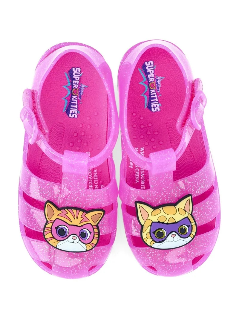 Disney's SuperKitties Toddler Girls Fisherman Jelly Sandal | Walmart (US)