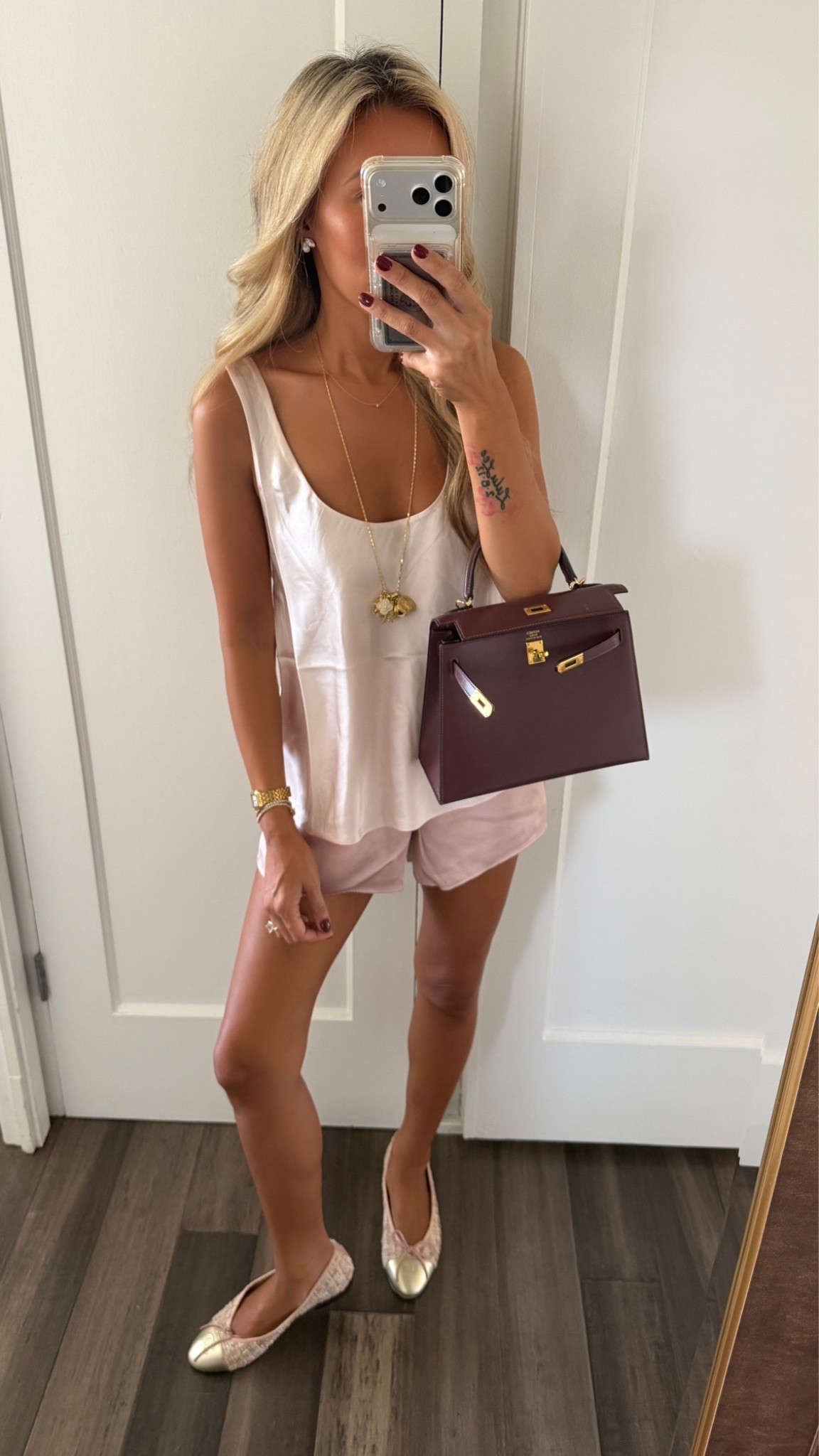 Give me alllll the satin and silk! 

Xs top xs shorts

#LTKSeasonal #LTKPetite #LTKootd