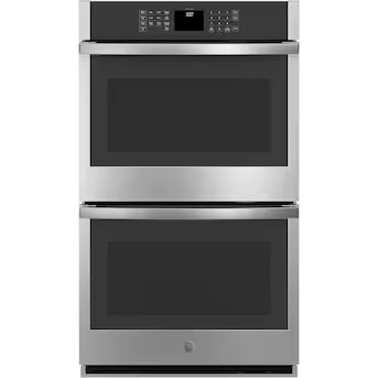 GE 30 inch Smart Compatible Double Electric Wall Oven with Self + Steam Cleaning ( Stainless Stee... | Lowe's