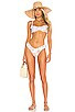 WeWoreWhat Ruffle Delilah Bikini Bottom in White from Revolve.com | Revolve Clothing (Global)