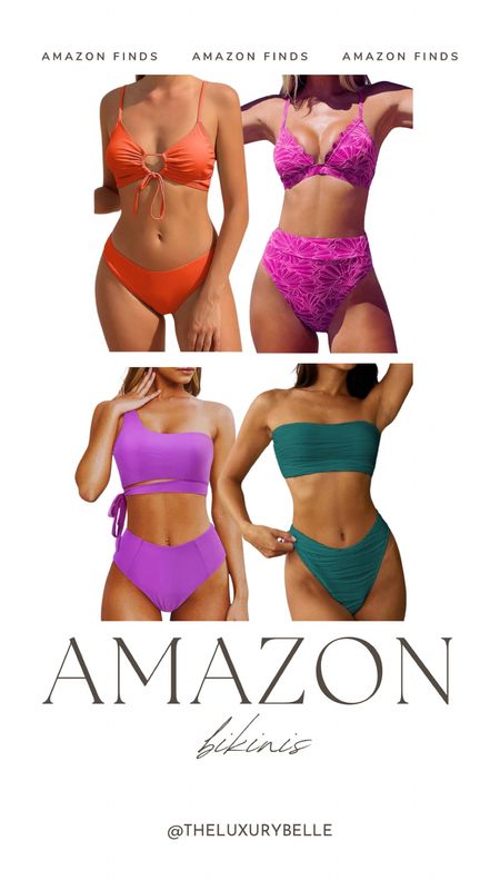 Amazon bikinis! 

#LTKSeasonal #LTKStyleTip #LTKSwim