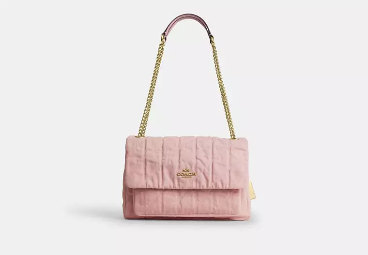 Elodie Crossbody Bag In Loved Denim With Quilting | Bags | Coach | COACH® | Coach (US)