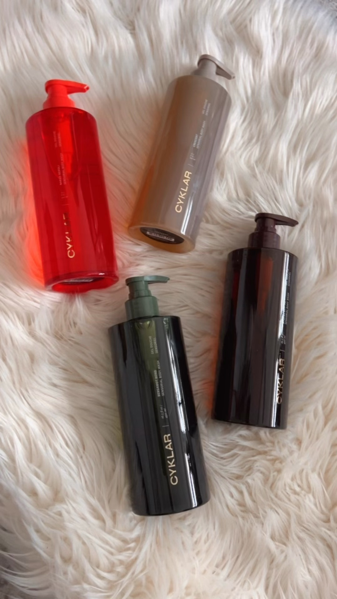 #gifted Cyklar sensorial body washes