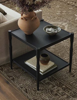 Augusta Side Table by Amber Lewis x Four Hands, Iron | Lulu and Georgia 