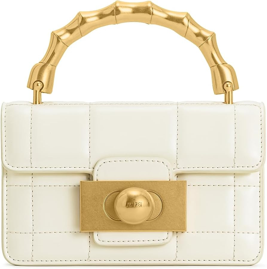JW PEI Women's Kaia Bamboo Metal Handle Handbag | Amazon (US)