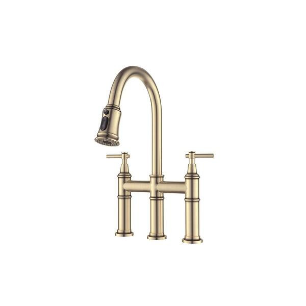 Bridge Kitchen Faucet with Pull-Down Spray Head | Bed Bath & Beyond