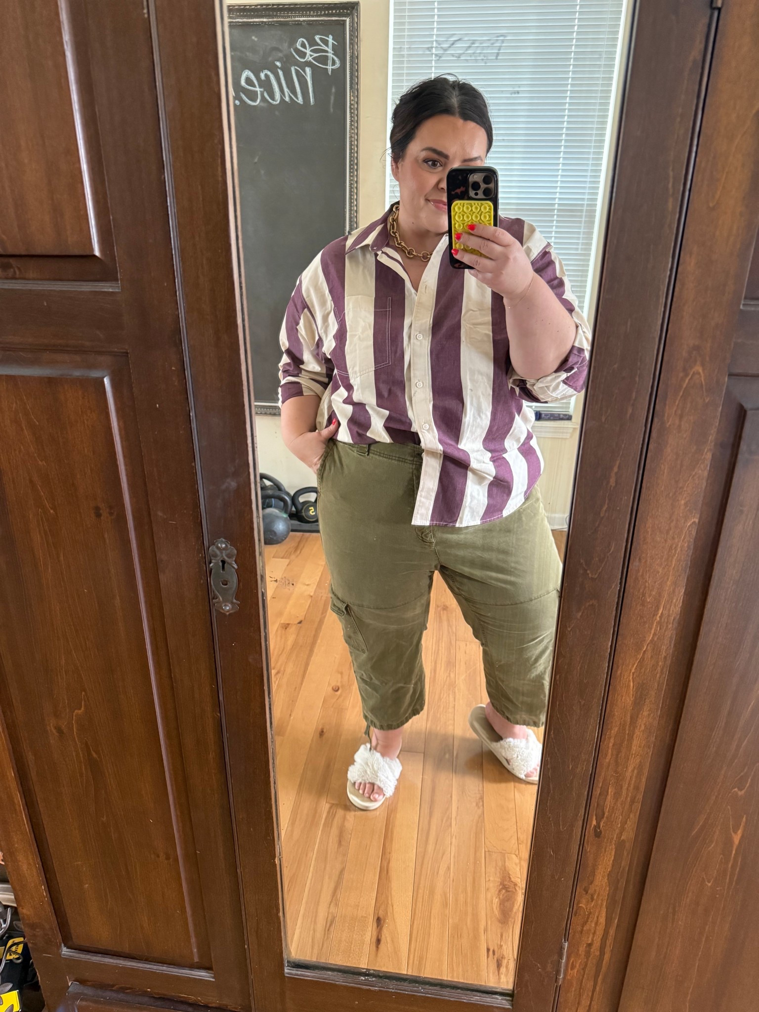 If I had to replace everything in my closet, these Old Navy pants would be one of my first purchases. 

100% cotton and a cargo style that gives character to so many basic outfits (including my go-to work from home look) 

J.Crew shirt runs oversized 

#LTKootd #LTKMidsize #LTKSaleAlert