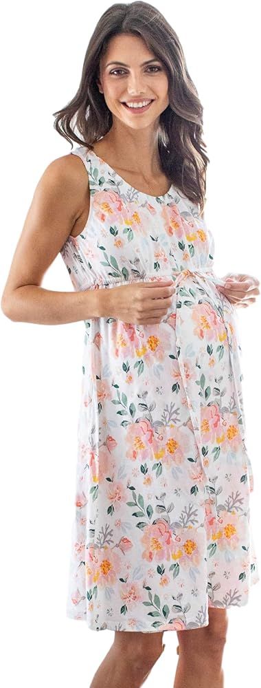 in Maternity Nursing Sleep Shirts & Nightgowns | Amazon (US)