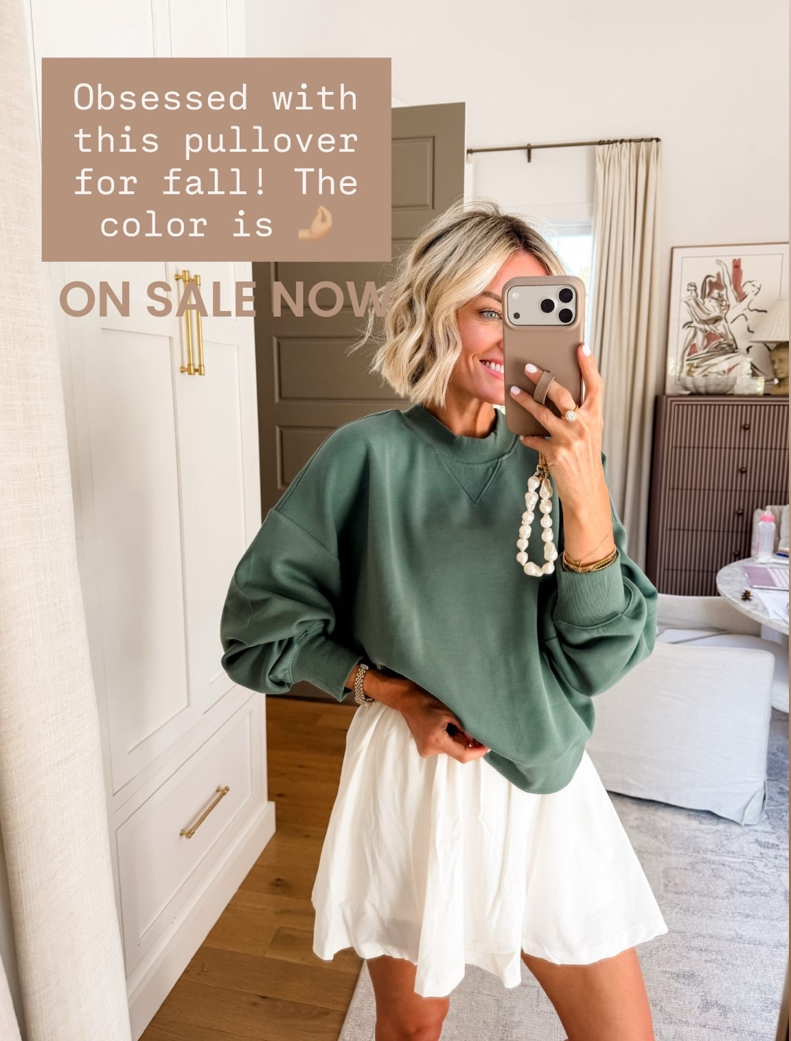This green pullover is currently on sale! I love this color for fall! Perfect sweatshirt to throw on when running errands or headed to the gym! Wearing S!

Loverly Grey, Target sale, athleisure, activewear, pullover, Labor Day sales

#LTKSaleAlert #LTKActive
