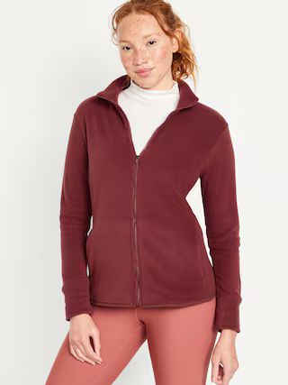 Microfleece Zip Jacket for Women | Old Navy (US)