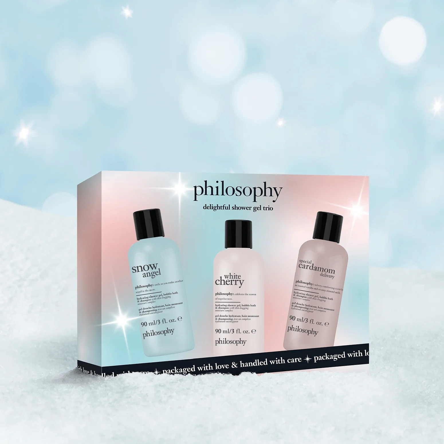 delightful shower gel trio | Philosophy