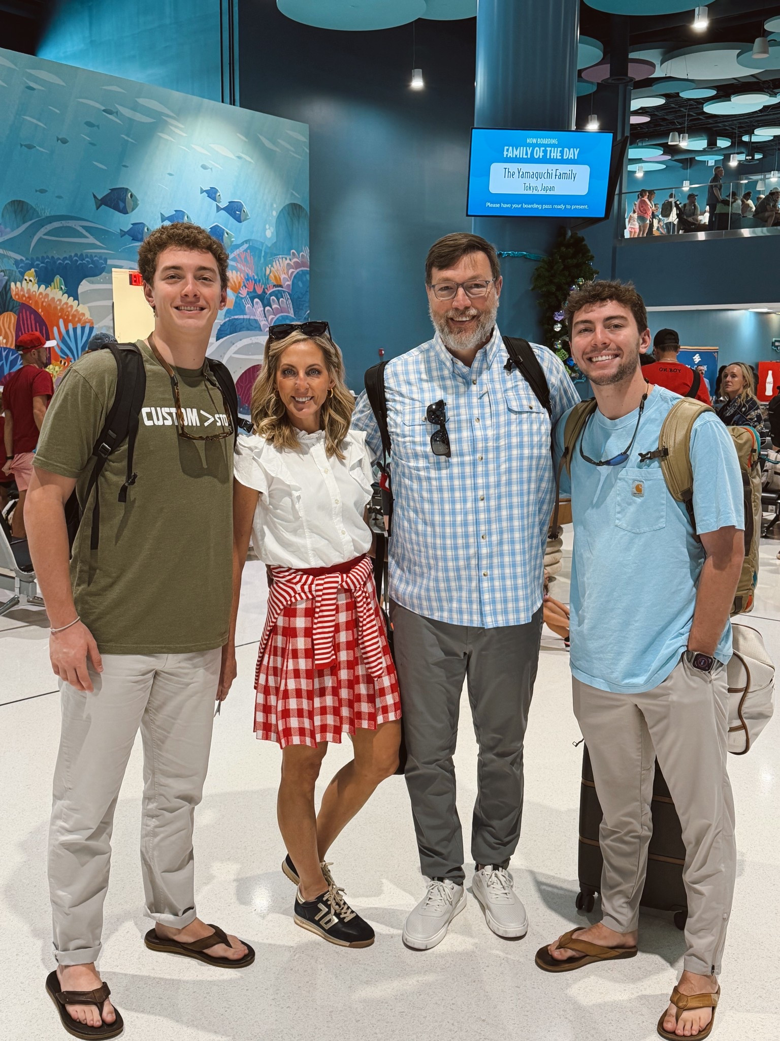 Off we go… 🚢🐭♥️🎄🙌🏼. Setting sail on our favorite boat! 