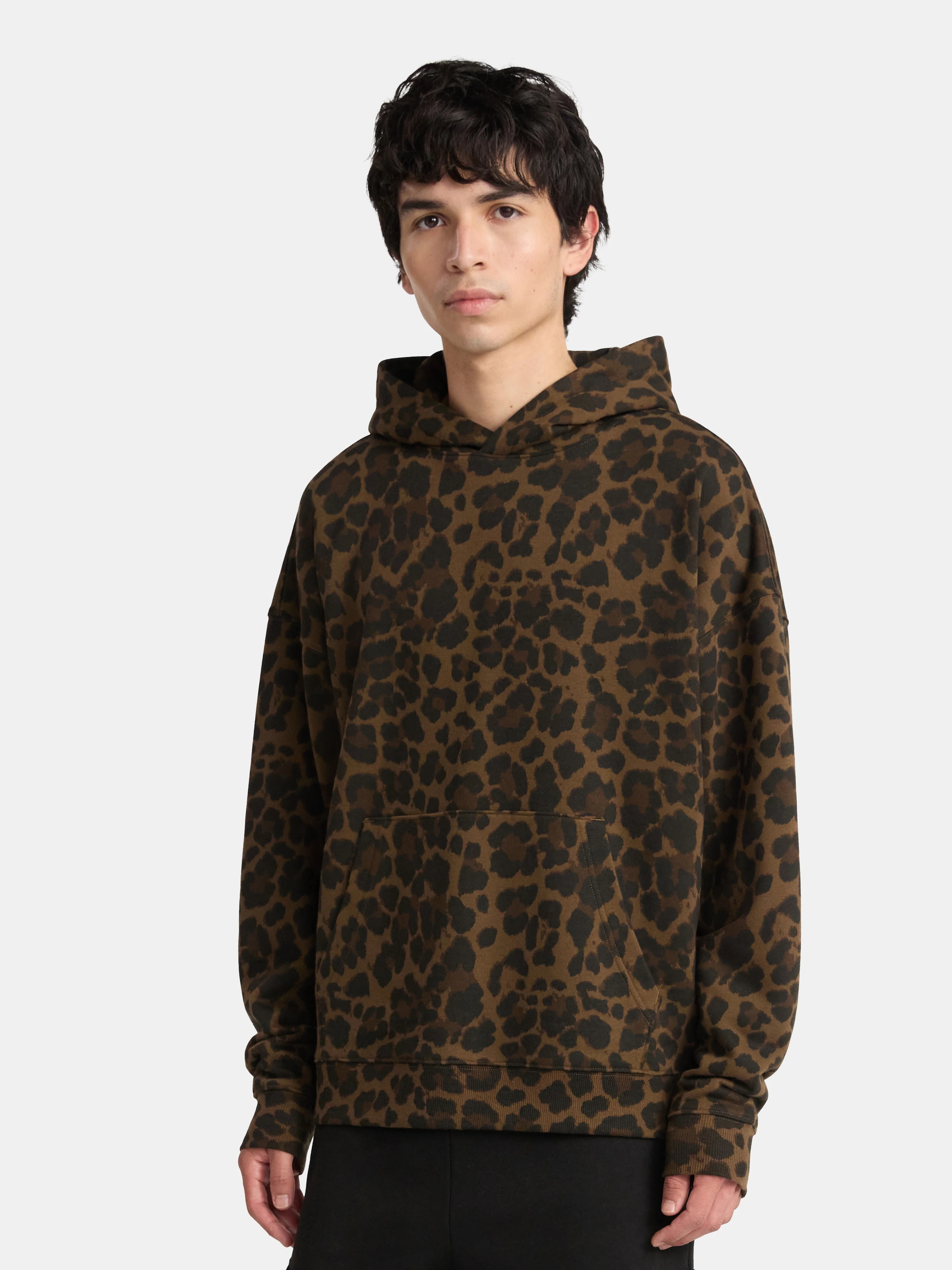 No Boundaries Oversized Hoodie with Long Sleeves, Men's & Big Men's - Walmart.com | Walmart (US)