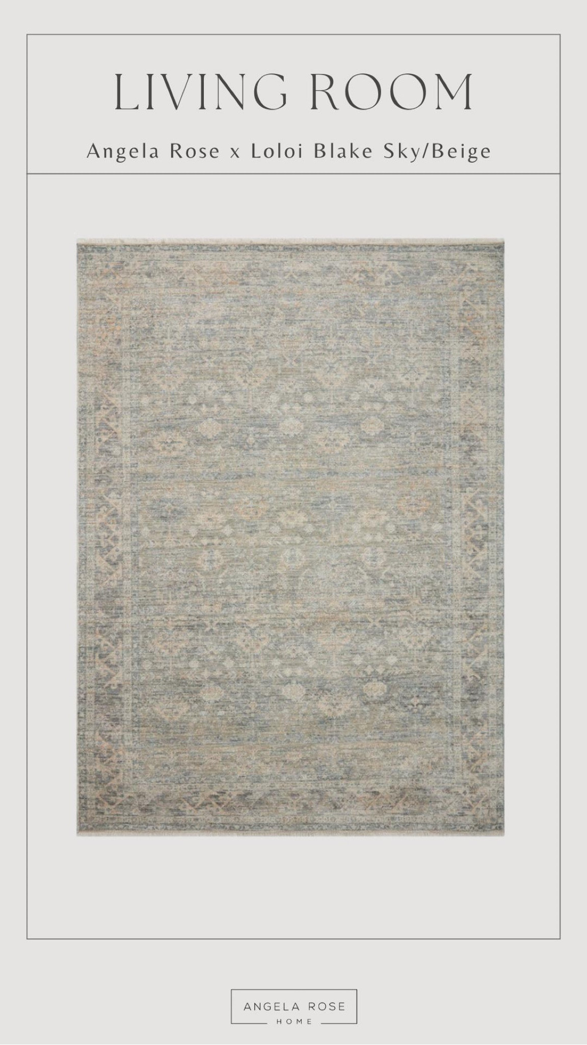 Living Room rug 

Home decor | Area rug | Angela Rose x Loloi

#LTKfamily #LTKstyletip #LTKhome