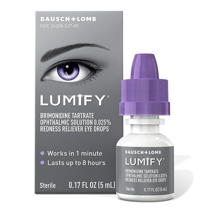 LUMIFY Redness Reliever Eye Drops 0.17 Fl Oz (5 mL) | Amazon (US)