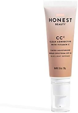 Honest Beauty Clean Corrective With Vitamin C Tinted Moisturizer Broad Spectrum SPF 30, Light | V... | Amazon (US)