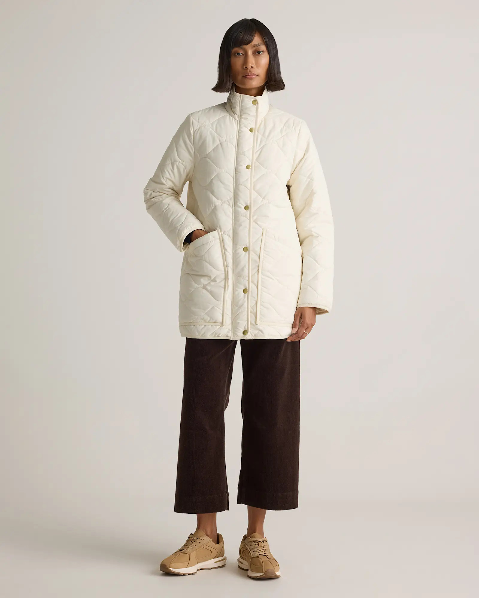 Featherless Quilted Long Puffer Jacket | Quince